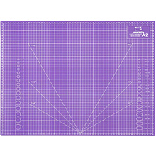 Коврик для резки "Малевичъ", А2, трёхслойный, сиреневый