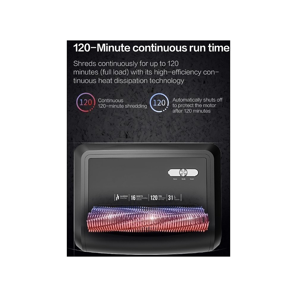 Уничтожитель Deli "E14400" - 4