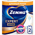 Полотенца бумажные Zemma Expert, 2 рулона, 3 слоя, декор