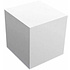 Гипсовая модель "Куб", 20 см