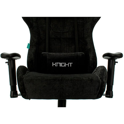 Кресло игровое Бюрократ VIKING "KNIGHT FABRIC", ткань, металл, черный - 6