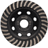Чашка алмазная по бетону Krugo, 125x22.23 мм, турбо