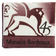 Краски акварельные "Renesans", 45 кларетово-красный, кювета