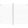 Ежедневник недатированный "Butterfly", A5, 140х200 мм, 192 страницы, малиновый - 10