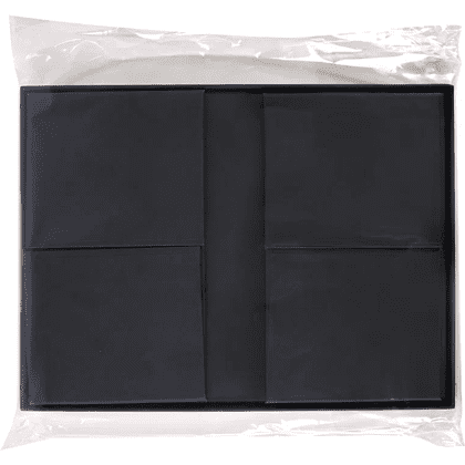 Коробка картонная, 220х160х95 мм, черный - 10