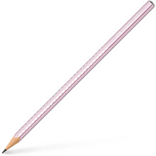 Карандаш простой "Sparkle", B, розовый
