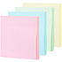 Бумага для заметок на клейкой основе "Deli", 76x76 мм, 100 листов, ассорти
