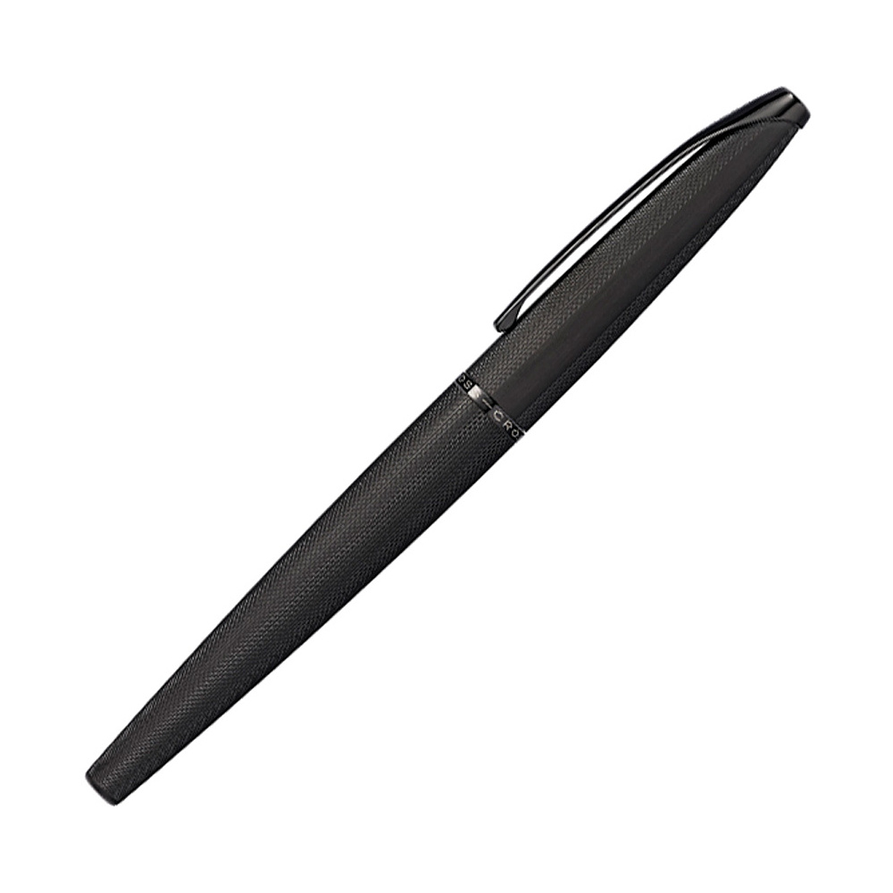 Ручка перьевая Cross "ATX Brushed Black PVD", M, черный, патрон черный - 2
