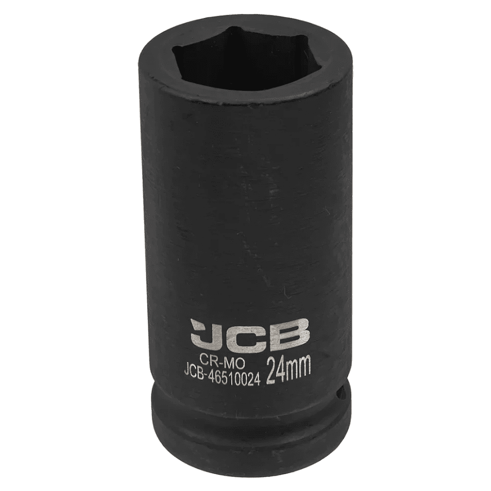 Головка ударная шестигранная глубокая JCB-46510024 3/4", 24 мм