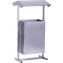 Урна уличная для сбора мусора "№3", 24 л