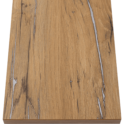 Стол письменный ALLERD GEON, белый муар, Дуб Нокс - 3