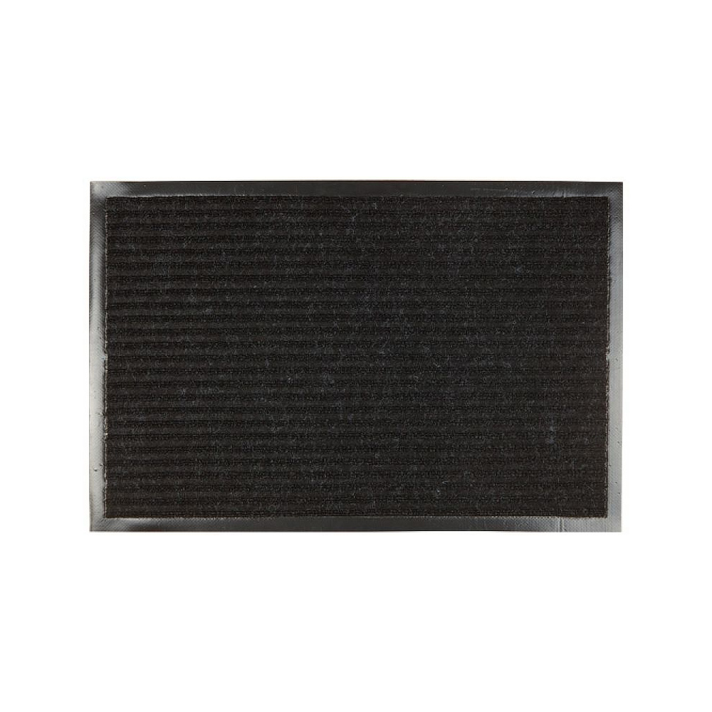 Коврик придверный влаговпитывающий, 400x600 мм, черный - 3