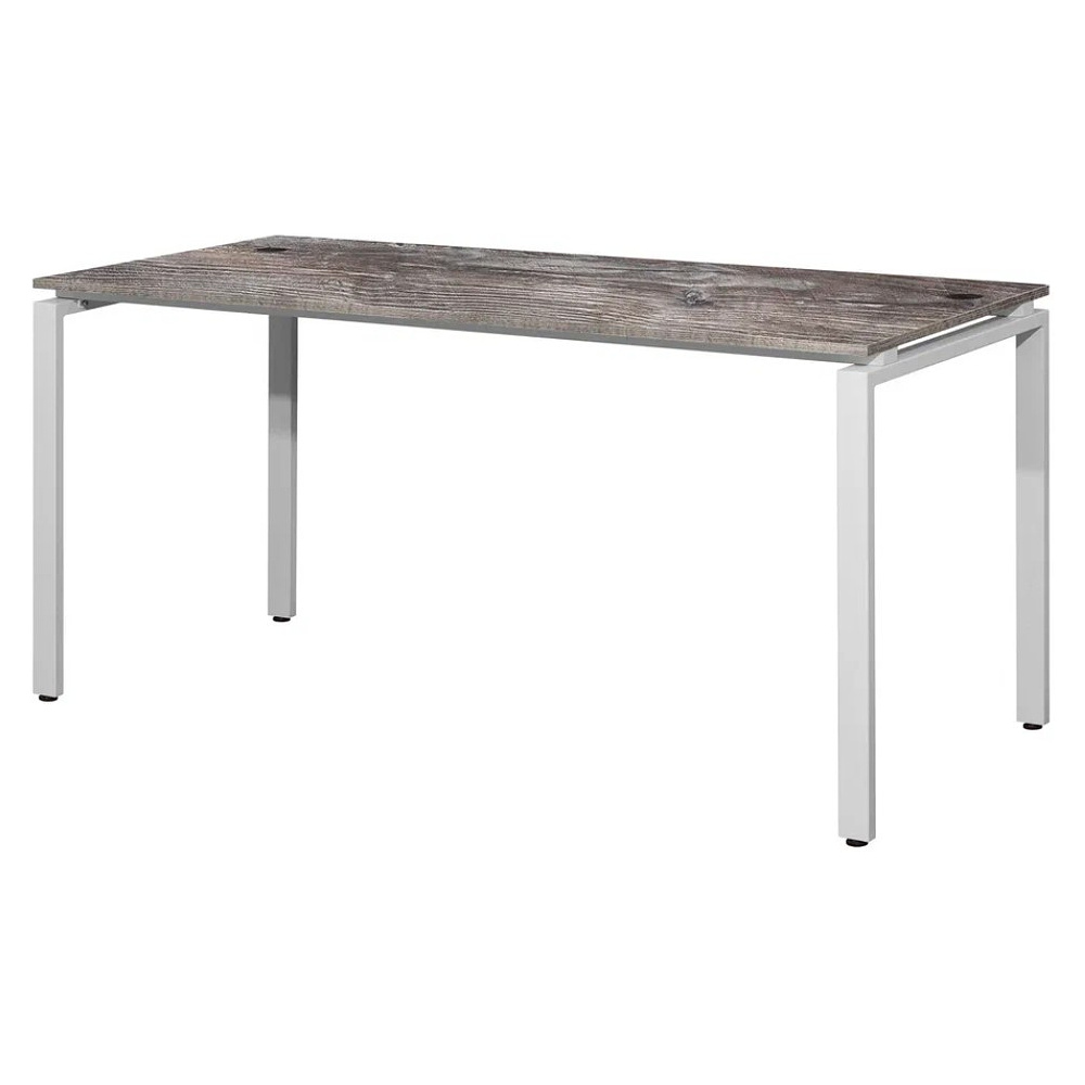 Стол письменный Millwood Лофт Сиэтл (ДТ-5), 1600х700 мм, сосна пасадена, белый