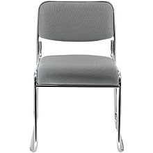 Стул для посетителей EVERPROF "Fix", ткань, металл, темно-серый