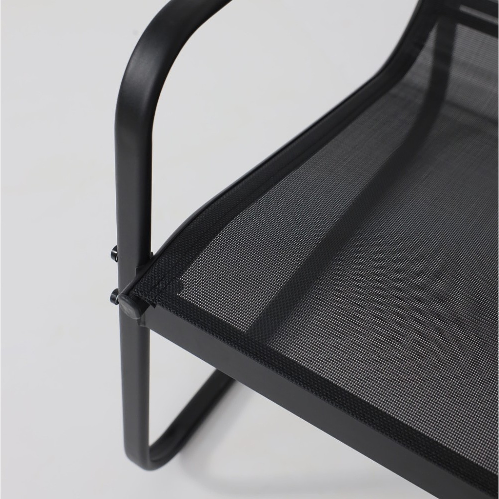 Комплект мебели садовой AksHome VERANDA (кресло 2 шт, диван 1 шт, стол 1 шт), черный - 25