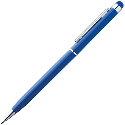Ручка шариковая автоматическая "New Orleans", 0.7 мм, синий, серебристый, стерж. синий