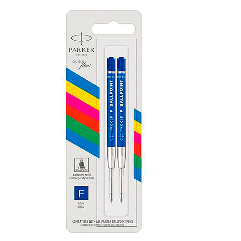 Стержень шариковый Parker "2166542", 0.8 мм, 100 мм, черный