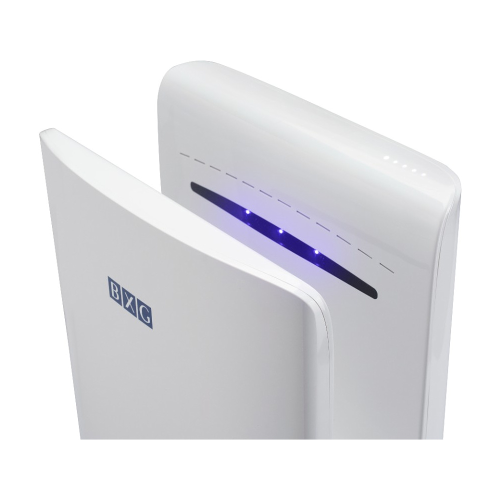 Электросушилка для рук BXG-JET 7000, ABS-пластик, белый - 9