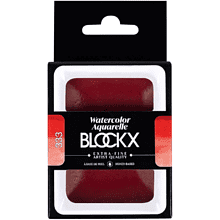 Краски акварельные "Blockx. Giant pan", 333 перилен красный, 18 мл., кювета
