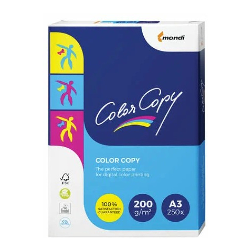 Бумага "Color Copy", A3, 250 листов, 200 г/м2