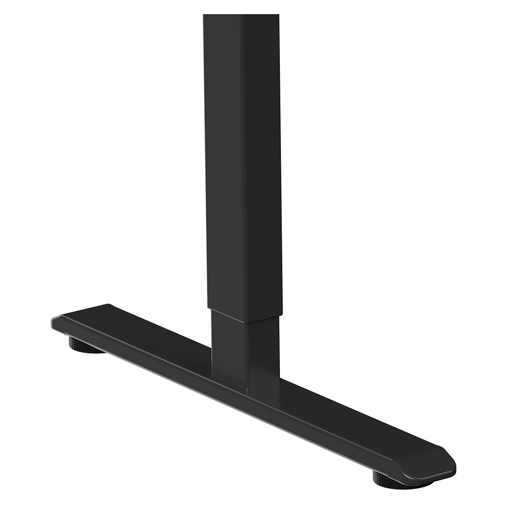 Стол с электроприводом WellDesk Prime 1300x675х18 черный/дуб санта-фе винтаж (9191461+9178196) - 8