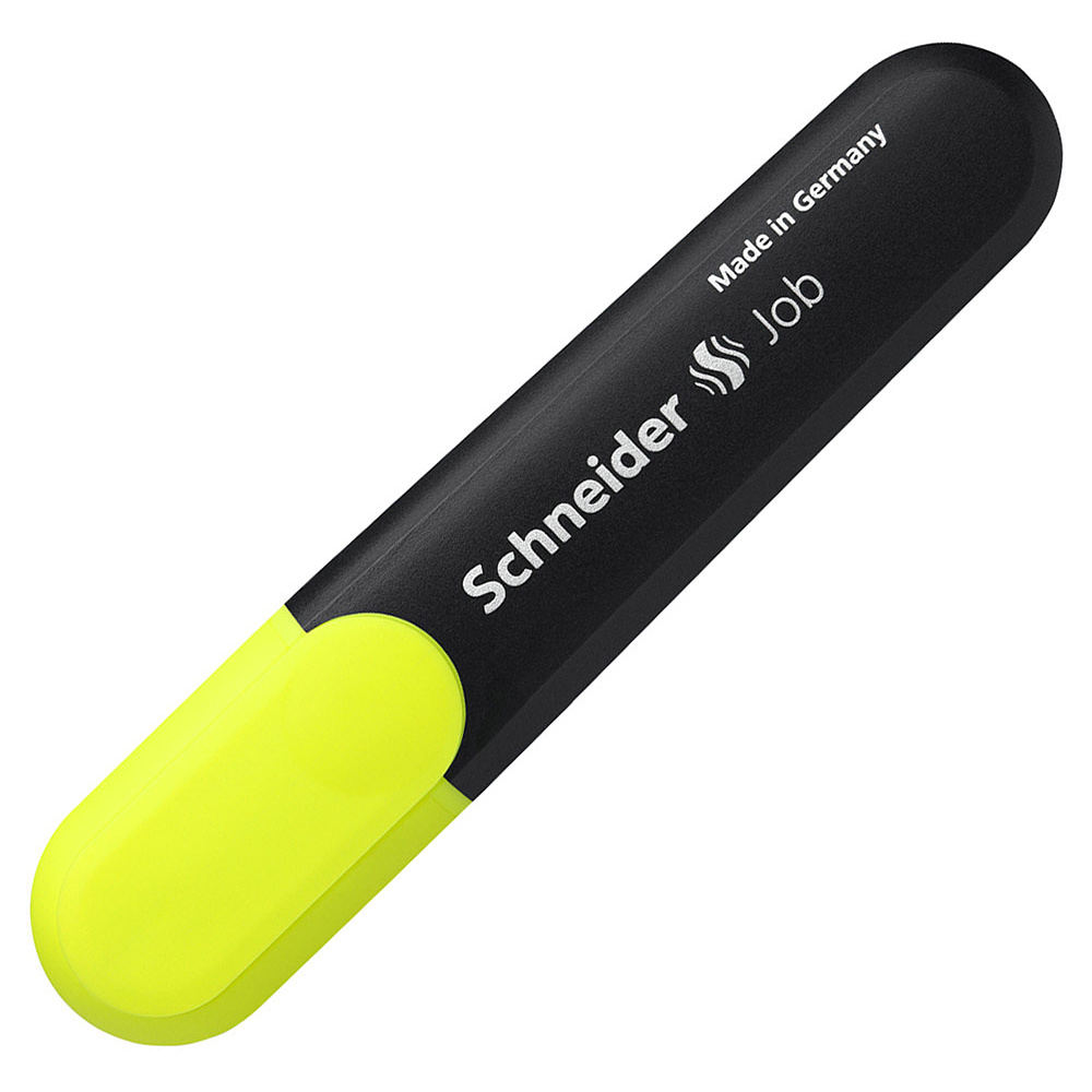 Маркер текстовый "Schneider Job", желтый