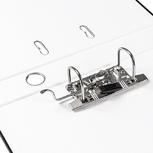 Папка-регистратор "OfficeStyle", А4, 50 мм, ПВХ Эко, черный