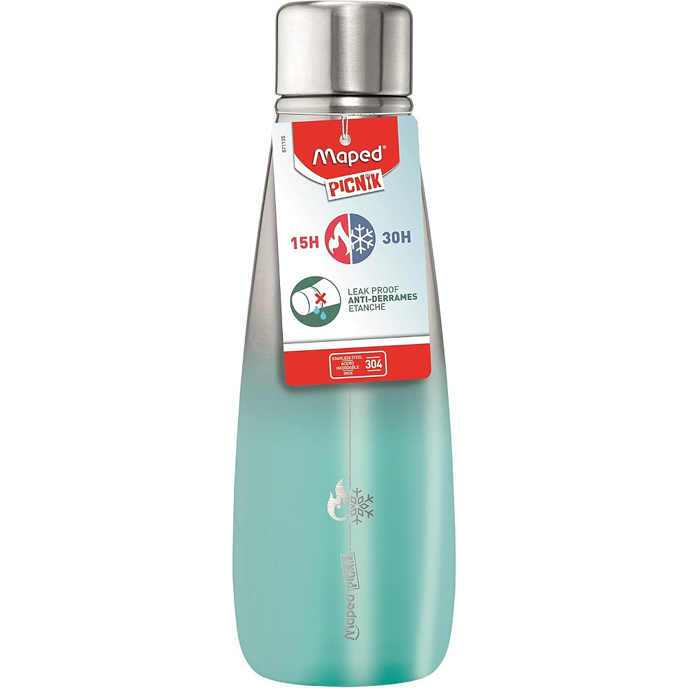 Бутылка для воды "Maped Picnik", 500 мл., бирюзовый