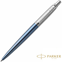 Ручка шариковая автоматическая «Parker Jotter Waterloo Blue CT»