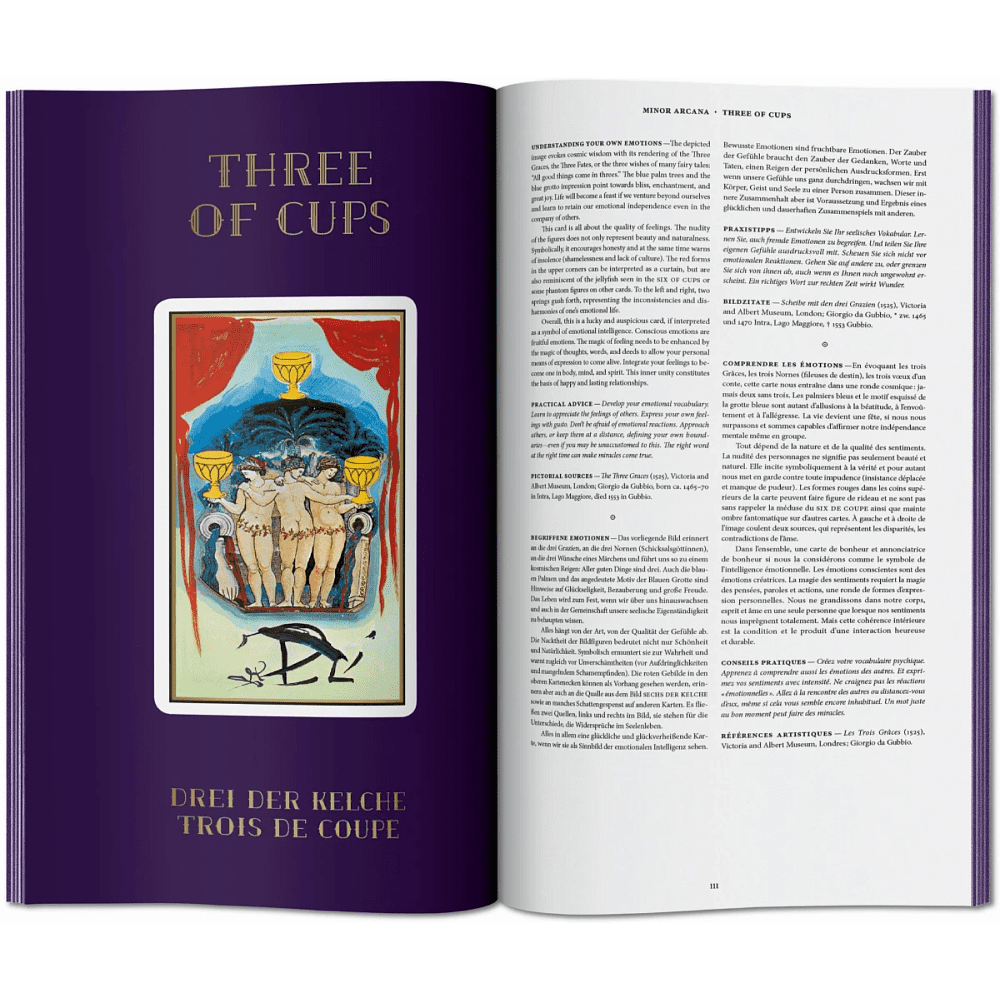 Карты на иностранном языке "Dali. Tarot" - 4