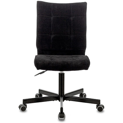 Кресло для персонала "Бюрократ СH-330M/LT-20", ткань, металл, черный - 2