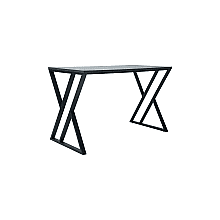 Стол письменный ALLERD GEON, черный муар, Металл Бруклин