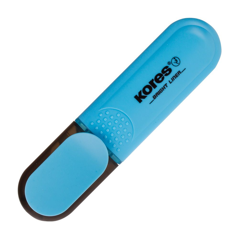 Маркер текстовый "Bright Liner", синий