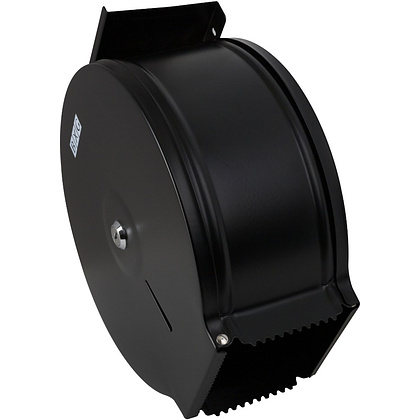 Диспенсер BXG-PD-5005B для туалетной бумаги в средних и больших рулонах, металл, черный, матовый - 4