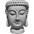 Гипсовая модель "Кашпо Будда малый"