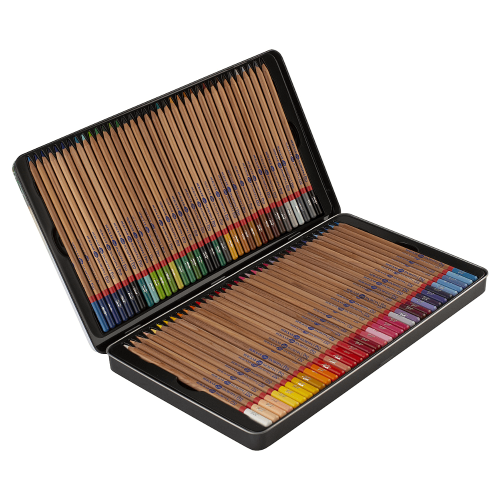 Цветные карандаши "Мастер-Класс", в жестяном пенале, 72 цвета - 2