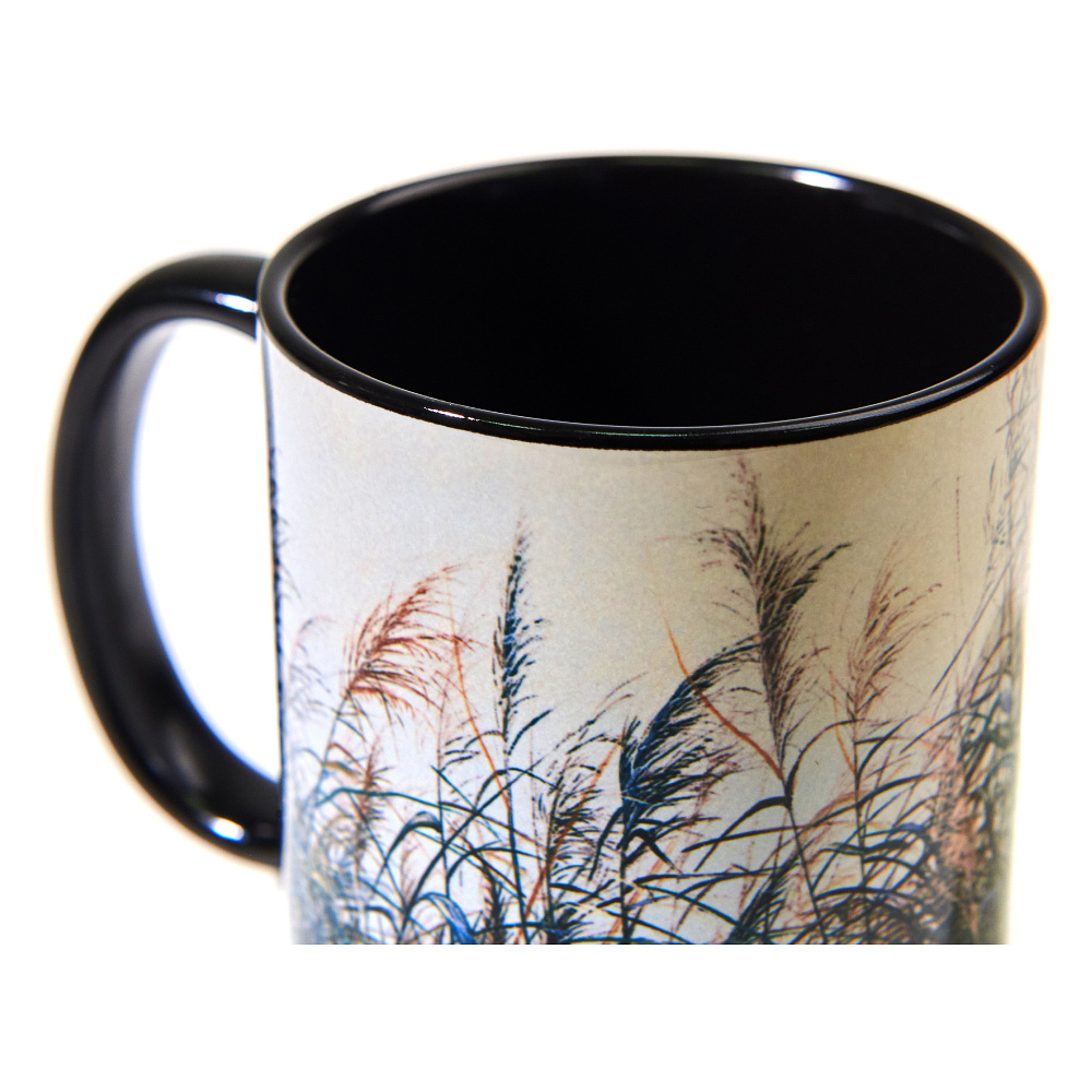 Кружка "Калыханка", Валерий Шкарубо, керамика, 330 мл, белый, черный  - 7