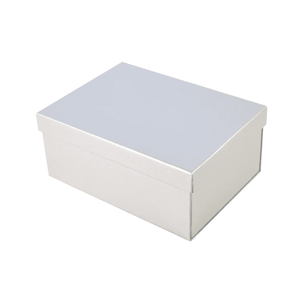 Коробка картонная, 220х160х95 мм, серебро