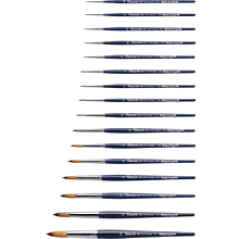 Кисть для рисования "Tintoretto Bronze", синтетика, круглая, №7