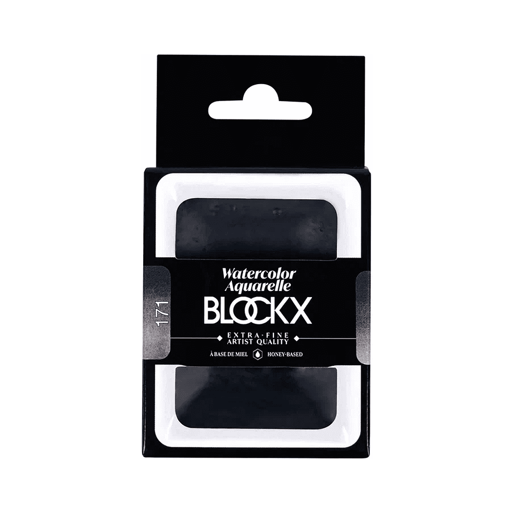 Краски акварельные "Blockx. Giant pan", 171 слоновая кость черная, 18 мл., кювета