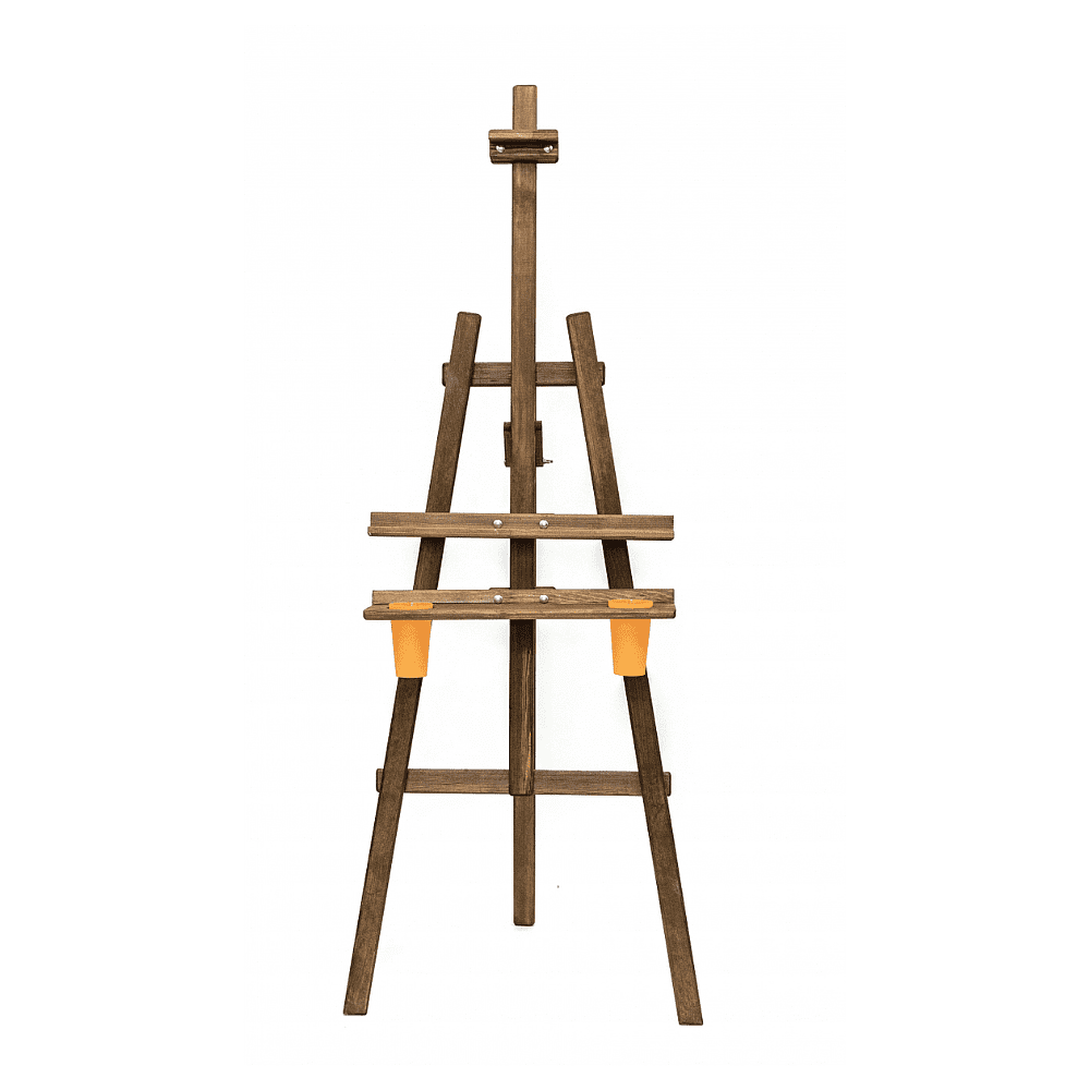 Мольберт лира "Малевичъ. Комфорт", сосна, коричневый