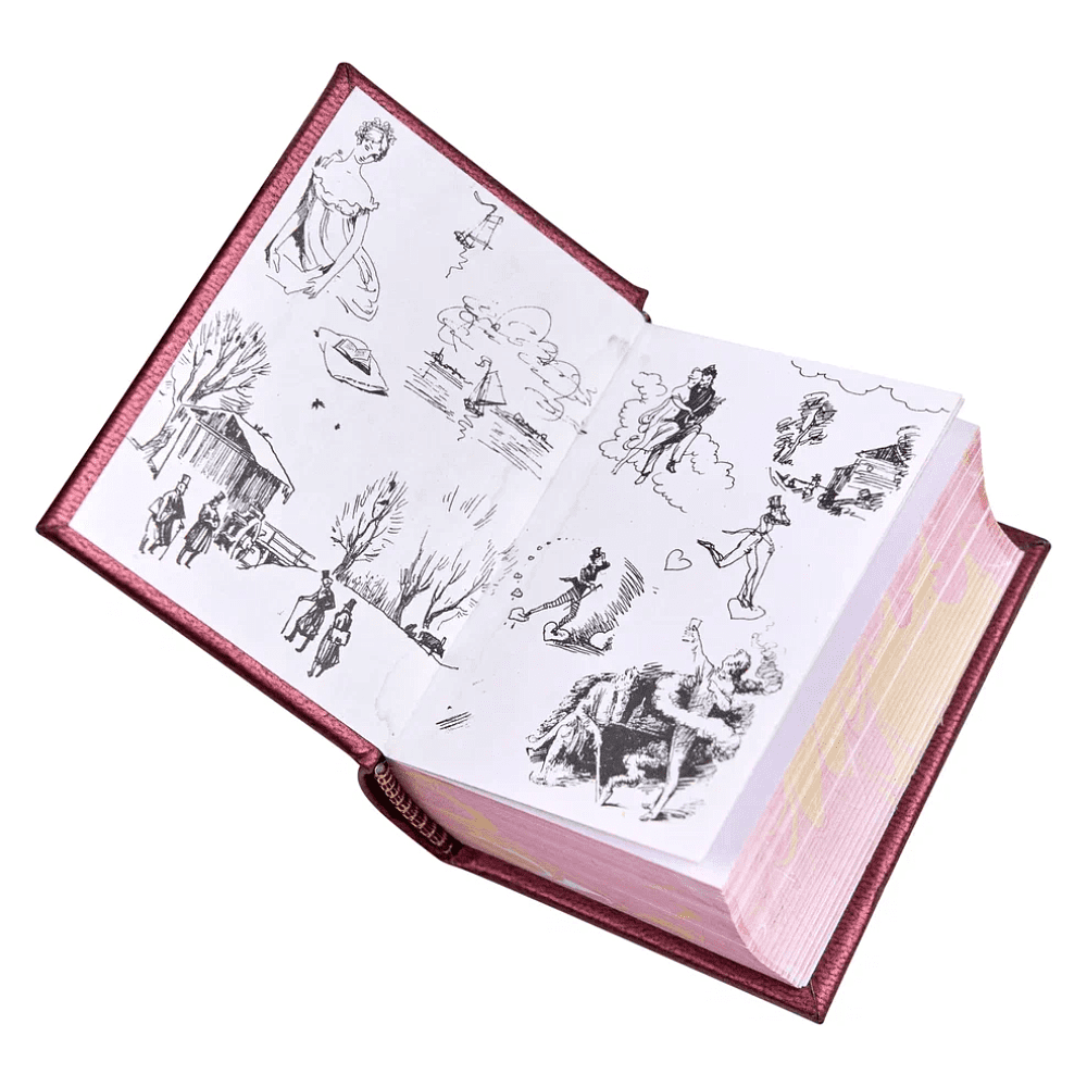 Книга-мини "Евгений Онегин", Александр Пушкин, 44х59 мм, ассорти - 6