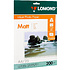 Фотобумага матовая для струйной фотопечати "Lomond", А4, 25 листов, 200 г/м2
