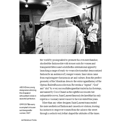 Книга на английском языке "Little Book of Yves Saint Laurent: The Story of the Iconic Fashion House", Baxter-Wright E. - 9