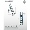 Лестница-стремянка Алюмет АМ705, алюминиевая матовая, 5 ступеней - 2