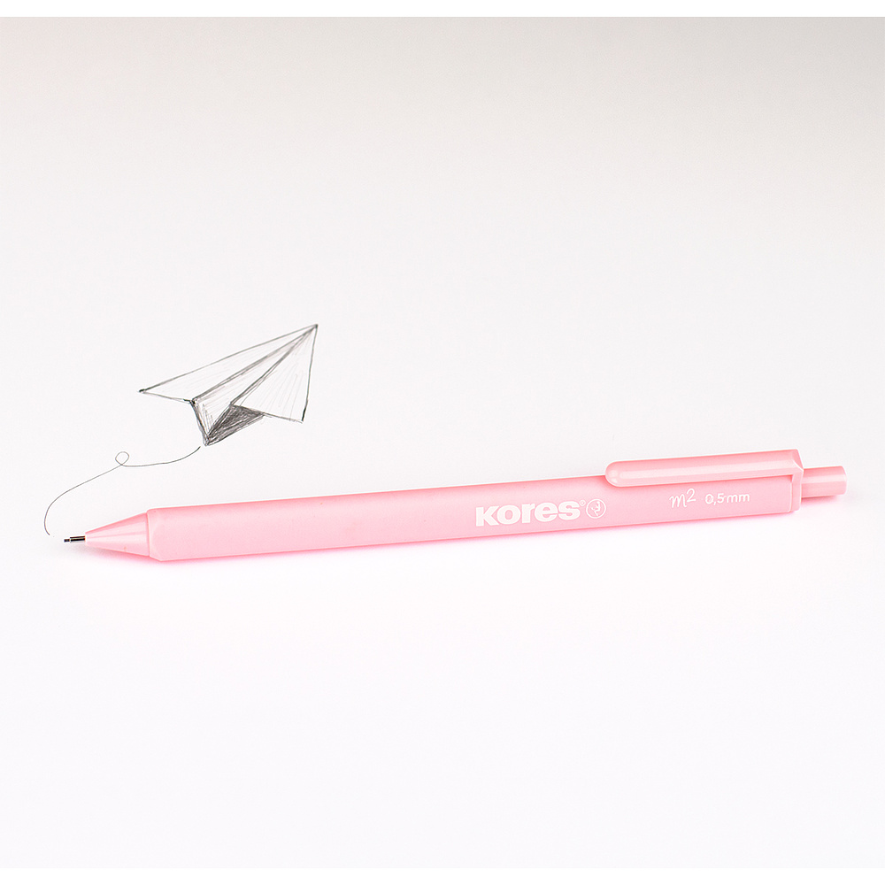 Карандаш автоматический Kores "М2", 0.5 мм, ассорти  - 4