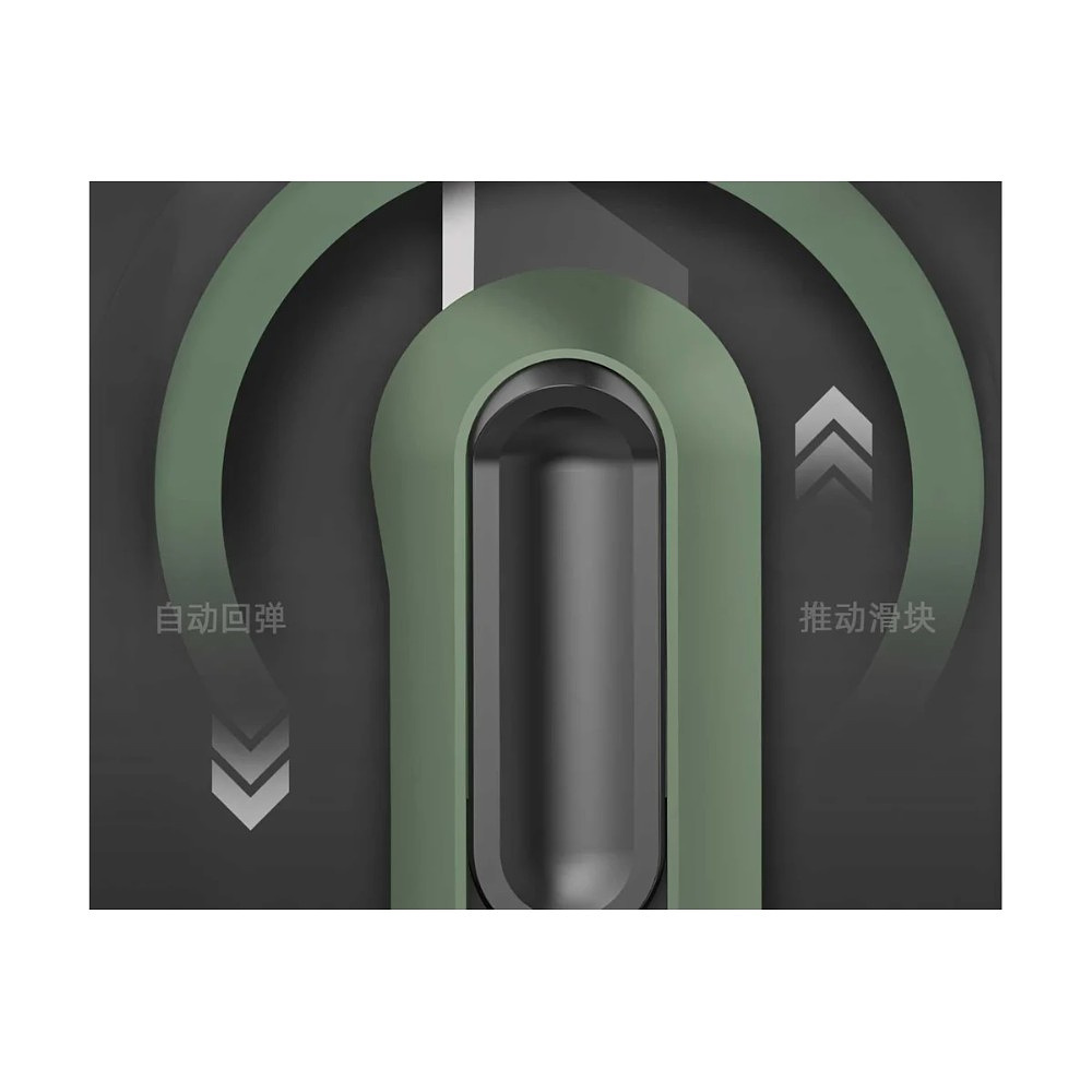 Нож строительный Deli HS EHT4008L, 135x30 мм, трапеция, Soft Touch, зеленый - 6