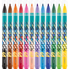 Фломастеры "Dragon", 12 шт