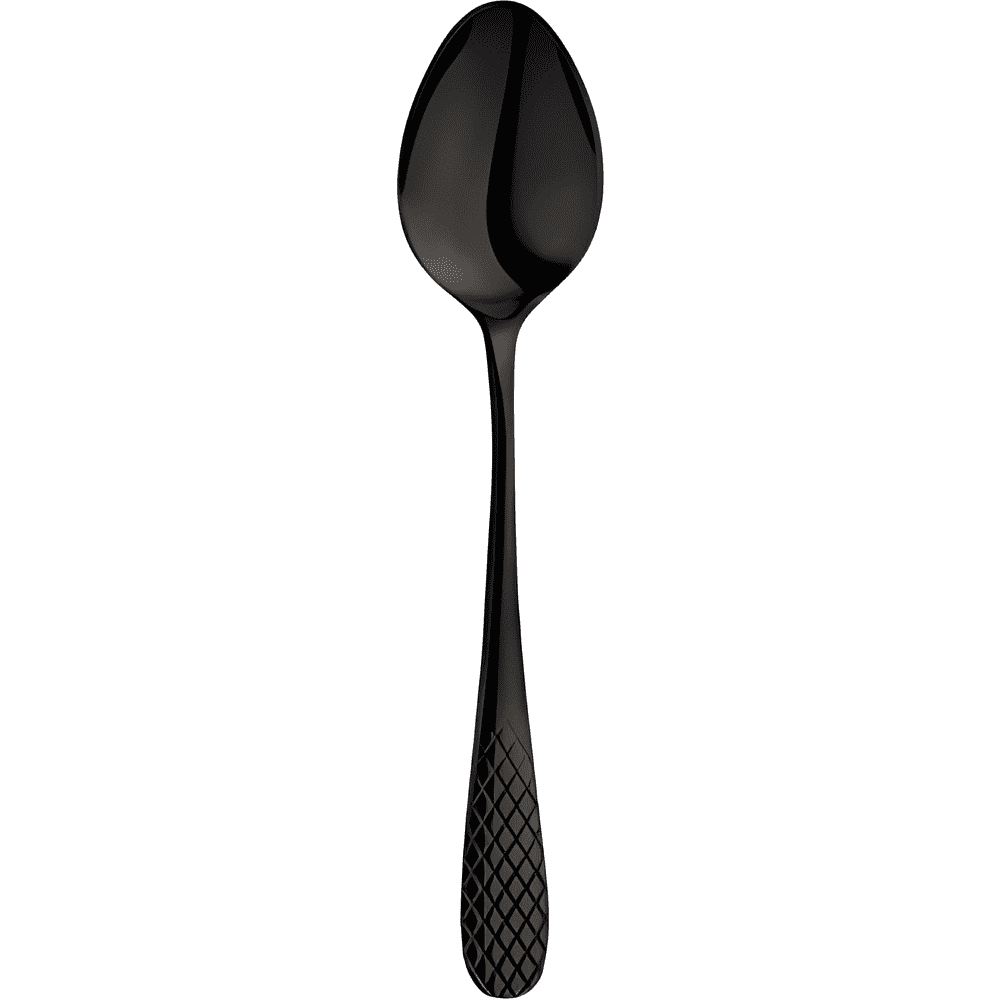 Набор чайных ложек "WL-999256 Black", 2 шт,  металл, черный