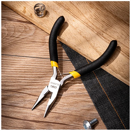 Набор мини-плоскогубцев Deli YS EDL103205-6, 6 шт., желтый, черный - 7